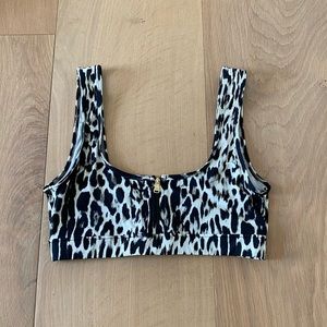 Varley Activewear Leopard Sports Bra
